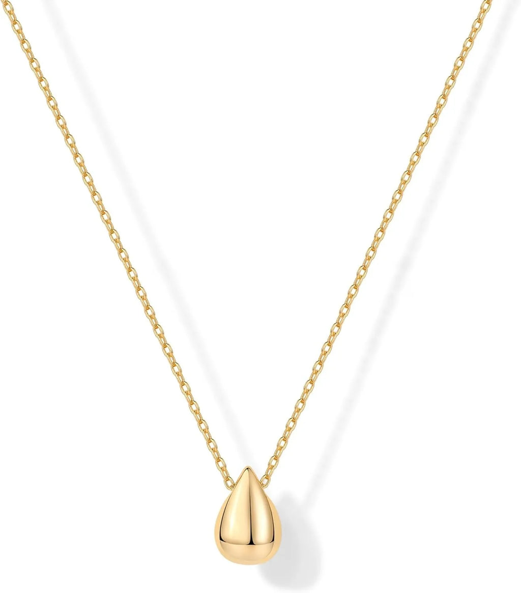 Teardrop Pendant Necklace