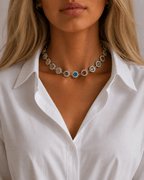 Confetti Stone Necklace - ÉCLAT MARBELLA