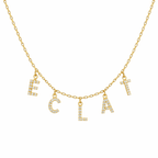 ÉCLAT CUSTOM NECKALCE | GOLD - ÉCLAT MARBELLA