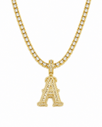Éclat Letter Chain Gold