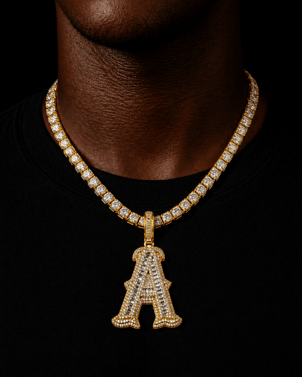 Éclat Letter Chain Gold