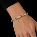 Emerald Royale Bracelet Gold