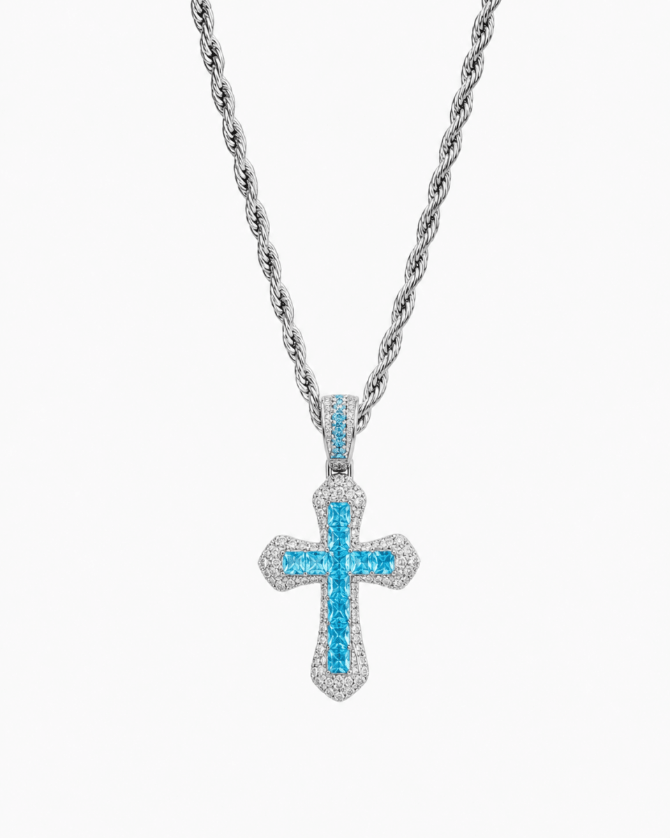 Fallen Angel Pendant Blue