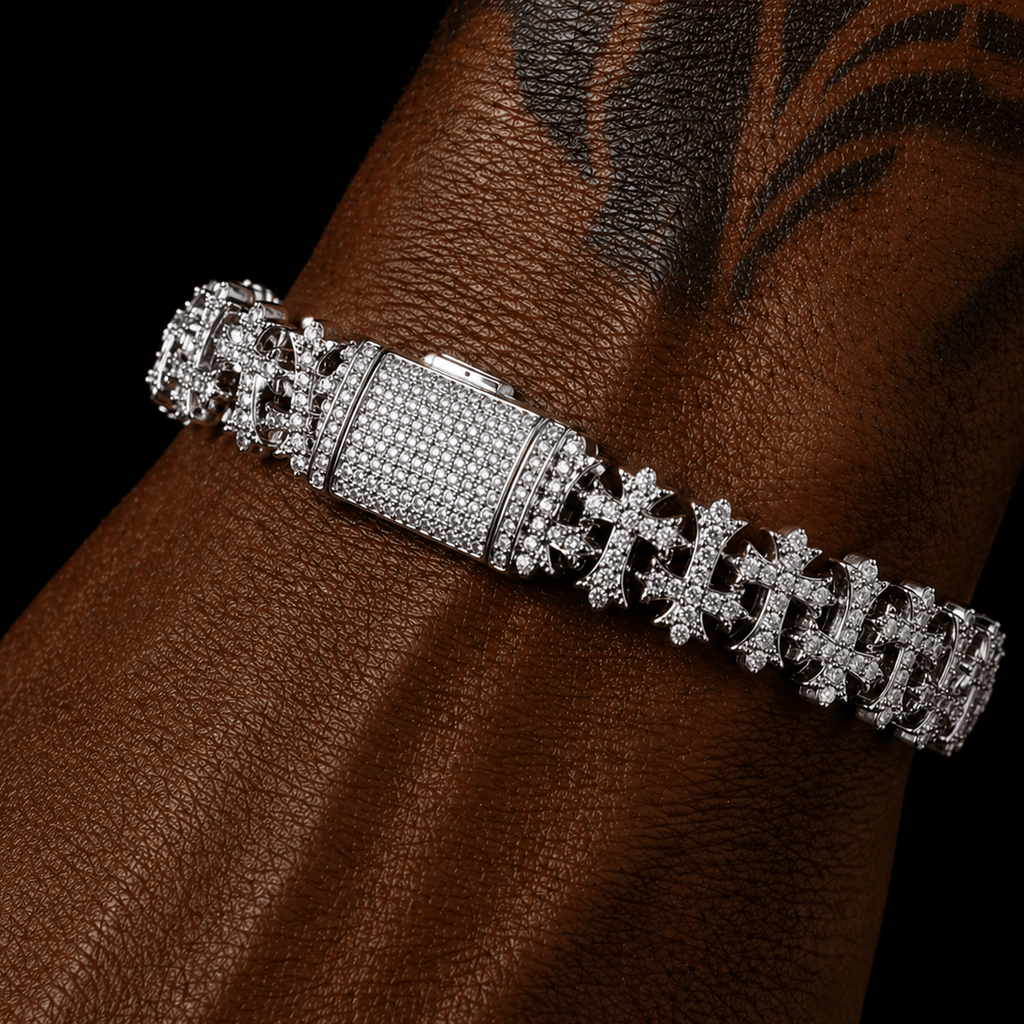 Frost Cross Link Silver