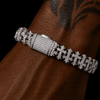 Frost Cross Link Silver