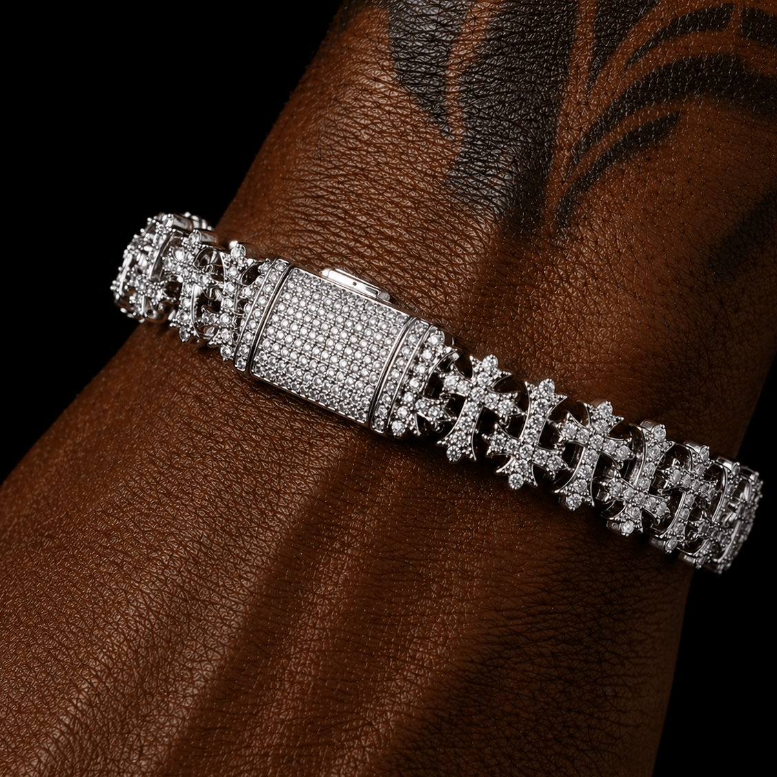 Frost Cross Link Silver