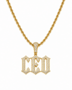 Iced Ceo Pendant Gold