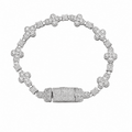 Iced Clover Bracelet