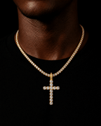 Iced Faith Name Gold
