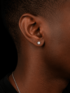Iced Round Magnetic Studs