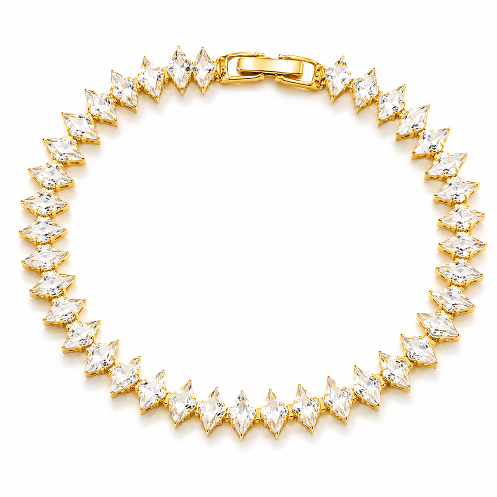Iced Spike Tennis Gold
