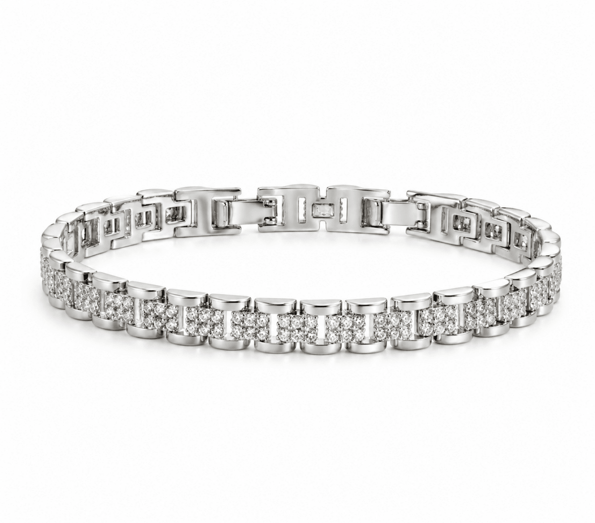 Iced Tennis Bracelet
