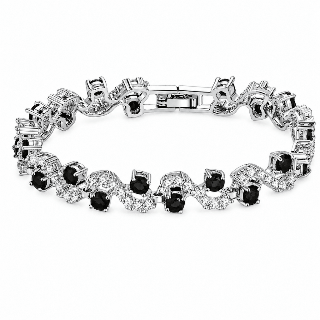 Obsidian Ice Bracelet