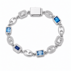 Riviera Link Bracelet Silver