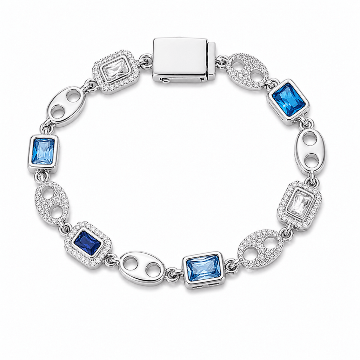 Riviera Link Bracelet Silver