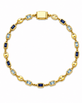 Riviera Link Necklace Gold