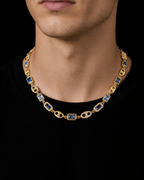 Riviera Link Necklace Gold