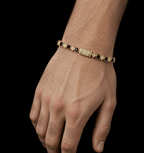Stardust Tennis Bracelet Gold·Black